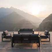 Аренда Лаунж зона Premium Calma карбон темно серый в Skypark Sochi — ART SPACE