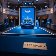 Аренда Подиума 6х4 м для автомобиля в ресторане «Brunello» — ART SPACE
