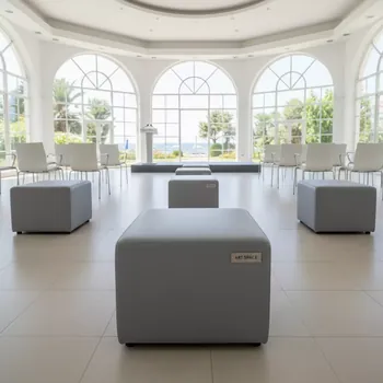 Аренда Пуф gray cube Shape в санатории «Черноморье» — ART SPACE