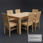 Аренда Комплект мебели Cambria на 6 персон Delta Sirius — ART SPACE