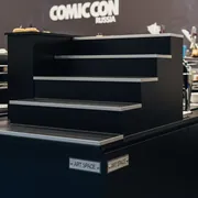 Аренда Уровень для фуршетной линии 4 черные ступени в Гранд Отель Поляна — ART SPACE