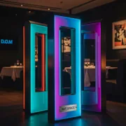 Аренда Конструкции баннерные 4 в ресторане «D.O.M» — ART SPACE