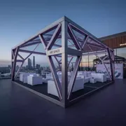 Аренда Оформление шатров в ресторане «Brunello» — ART SPACE