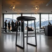 Аренда Стул барный PORSCHE черный в Golden Tulip Rosa Khutor — ART SPACE
