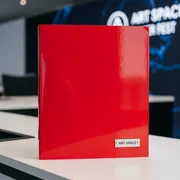 Аренда Обложка картонная для переплета Lamirel Chromolux глянец A4 красная в комплексе Sea Galaxy — ART SPACE