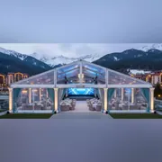 Аренда Павильон тентовый шириной 15 м Radisson Hotel Rosa Khutor — ART SPACE