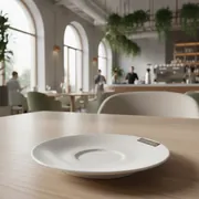 Аренда Блюдце фарфоровое для чашки латте Verona в ресторане «D.O.M» — ART SPACE
