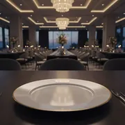 Аренда Тарелка Верди gold кант 26,5 см в Pullman Sochi Centre — ART SPACE