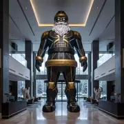 Аренда Пневмофигура Дед Мороз в Rodina Grand Hotel & SPA — ART SPACE