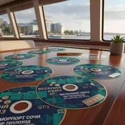 Аренда Этикетки для CD Avery Zweckform SuperSize L7676 25 на VIP теплоходе (Морпорт Сочи) — ART SPACE