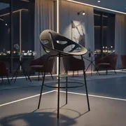 Аренда Стул барный черный leaf в отеле Radisson Lazurnaya — ART SPACE