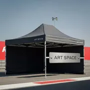 Аренда Шатер для автоспорта и мотоспорта премиум бизон 3х6 в Red Arena — ART SPACE
