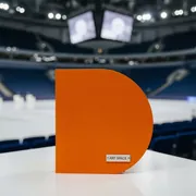 Аренда Блокнот Shall Round оранжевый в ледовом дворце «Большой» — ART SPACE