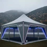 Аренда Пагода «Лондон» 5х15 м мягкие стенки в Поляна 1389 Отель и Спа — ART SPACE