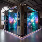 Аренда Фотозона бесконечные огни в Sochi Marriott Krasnaya Polyana — ART SPACE