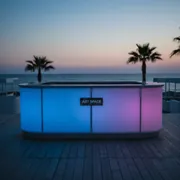 Аренда Стойка барная с LED подсветкой Хоста — ART SPACE