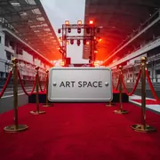Аренда Дорожка красная ковролин на отрез на Сочи Автодроме — ART SPACE