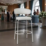 Аренда Барный стул Morbido Blanco в ресторане «Sanremo» — ART SPACE