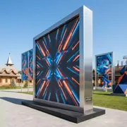 Аренда Фотозона светодиодная прямая 300х250 см в этно-парке «Моя Россия» — ART SPACE