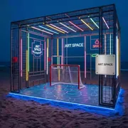 Аренда Фотозона хоккей на пляже «Ривьера» — ART SPACE