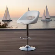 Аренда Барный стул регулируемый белый Billy на парусной регате (Сочи) — ART SPACE
