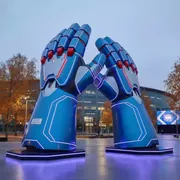 Аренда Фотозона костюм варежки в Сириус Арене — ART SPACE