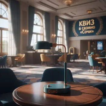 Аренда Лампа настольная 72 в казино «Сочи» — ART SPACE