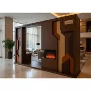 Аренда Фотозона на Новый год из дерева с камином в Swissôtel Resort Sochi Kamelia — ART SPACE