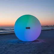 Аренда Лунный камень светодиодный на пляже «Ривьера» — ART SPACE