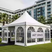 Аренда Шатер пагода павильон 5х5 м в комплексе «Дагомыс» — ART SPACE