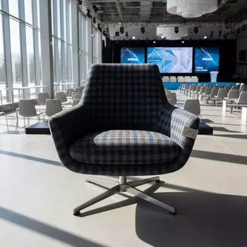Аренда Кресло Dasch жаккард в клетку в VK Stadium Sirius — ART SPACE