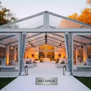 Аренда Шатры для мероприятия в отеле «Богатырь» — ART SPACE