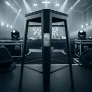Аренда Стул барный черный Anji в VK Stadium Sirius — ART SPACE