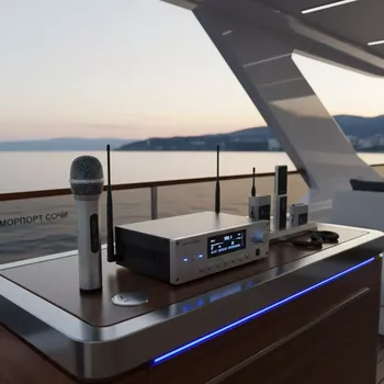 Аренда Радиосистема Shure QLXD на VIP теплоходе (Морпорт Сочи) — ART SPACE