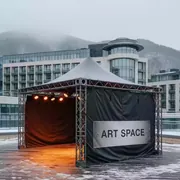 Аренда Шатер для кафе и ресторанов премиум Bizon 2х3 в Courtyard by Marriott Sochi — ART SPACE