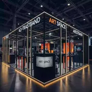 Аренда Торговый островок Каркам Электроникс 4х3 м в Omega Sirius — ART SPACE