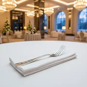 Аренда Вилка столовая Utopia серебро в Imeretinskiy Hotel — ART SPACE