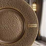 Аренда Тарелка бронзовая текстурная в отеле Radisson Lazurnaya — ART SPACE