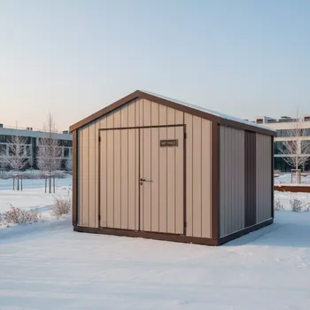 Аренда Сарай WOTEX Storage 01 1 бежевый с коричневым в комплексе Sea Galaxy — ART SPACE