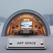 Аренда Шатер арочный малый 25 м² в ресторане «Магадан» — ART SPACE