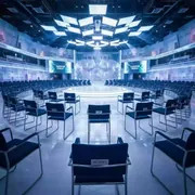 Аренда Стул на прутке Vicenza темно синий в Ледовом дворце «Айсберг» — ART SPACE