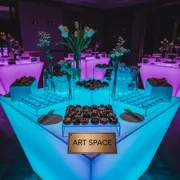 Аренда Фуршет неоновый в Boutique Hotel PORTUM 1905 — ART SPACE