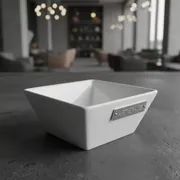 Аренда Соусник Corona белый 72х72 мм 70 мл в City Park Hotel Sochi — ART SPACE