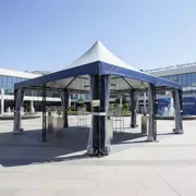 Аренда Шатер летнее кафе 4х7 м в Керлинговом центре «Ледяной куб» — ART SPACE