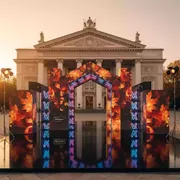 Аренда Фотозона LED в Зимнем театре — ART SPACE