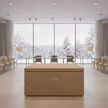 Аренда Сундук плетеный лаунж в банкетном зале «Дельфин» — ART SPACE