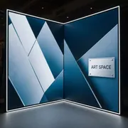 Аренда Фотозона угловая из LED экрана 2х2,5 м в Radisson Hotel Rosa Khutor — ART SPACE