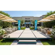 Аренда Сцена разборная для концерта 10х8 м в ресторане «Sanremo» — ART SPACE