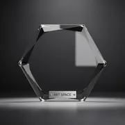 Аренда Тарелка стеклянная шестиугольная 270 мм в ресторане «Sanremo» — ART SPACE