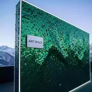 Аренда Фотозона зеленые пайетки в Skypark Sochi — ART SPACE